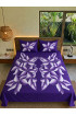 Hand Painted Rayon Bedsheet Set King Size Hand Painted Rayon Bedsheet Set King Size